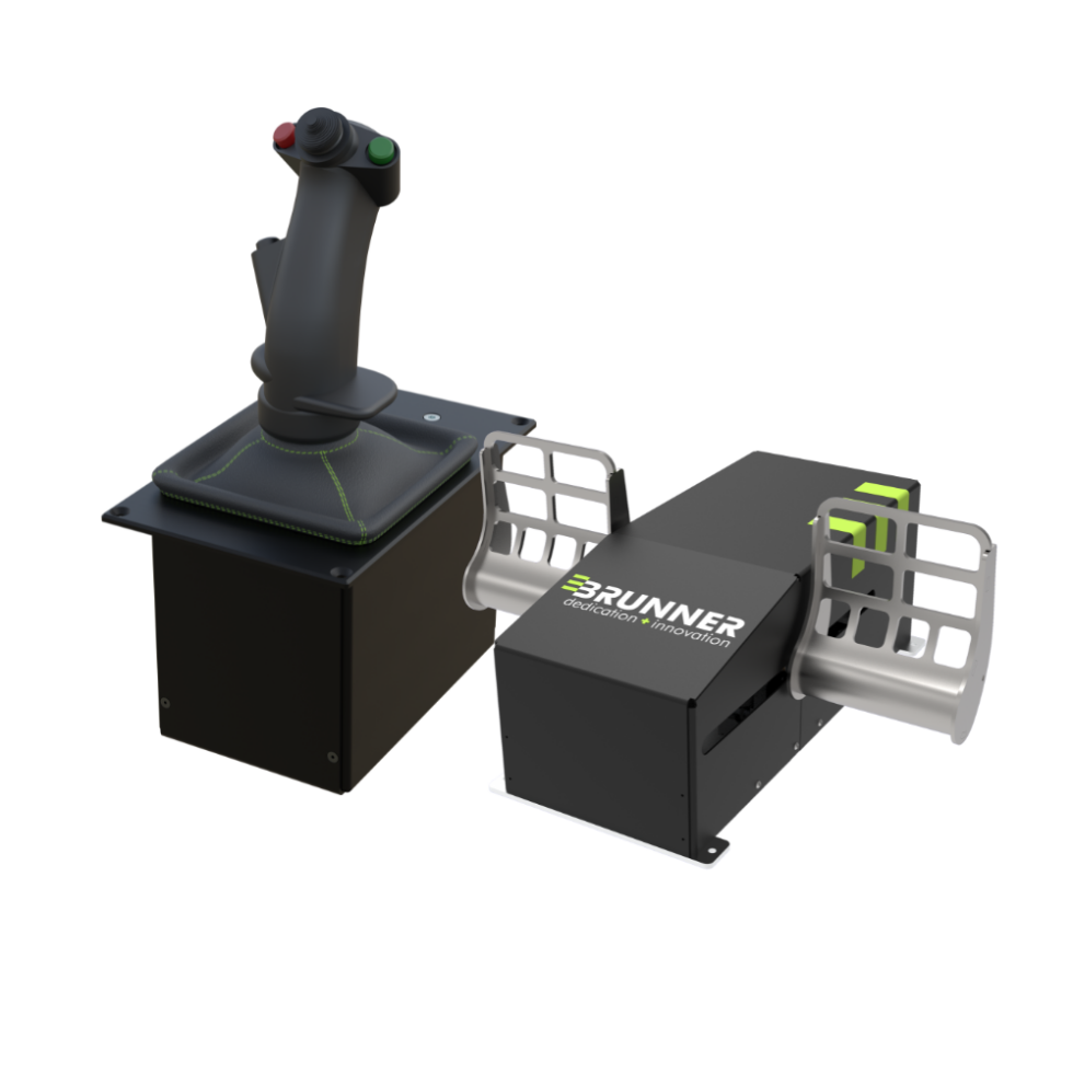 MK II Rudder pedals & MK II Joystick Jet bundle